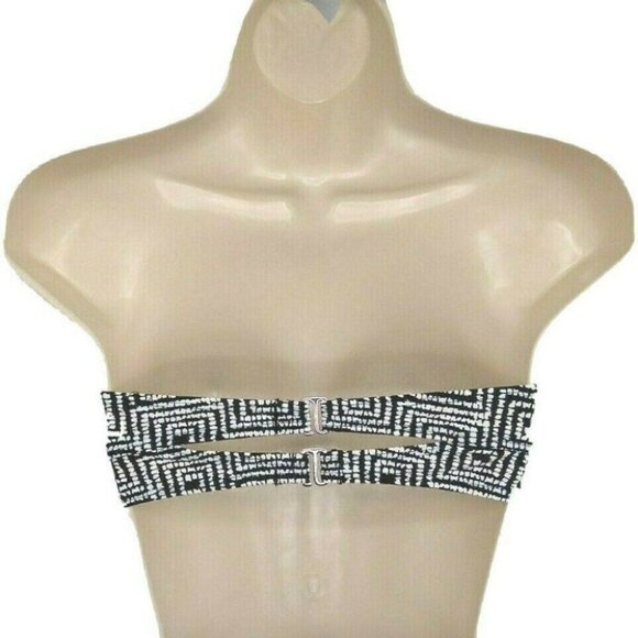 Altard State Swim Bikini Top Bandeau Small Black - Picture 3 of 10